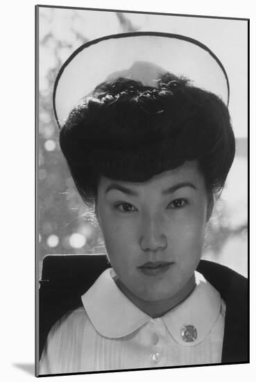 Nurse Aiko Hamaguchi-Ansel Adams-Mounted Art Print