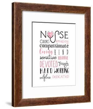 Nurse Art-Elizabeth Tyndall-Framed Art Print