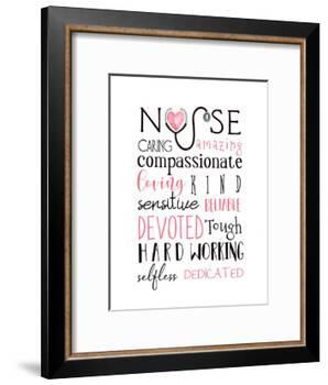 Nurse Art-Elizabeth Tyndall-Framed Art Print