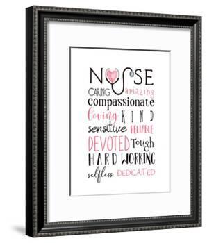 Nurse Art-Elizabeth Tyndall-Framed Art Print