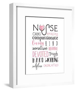 Nurse Art-Elizabeth Tyndall-Framed Art Print