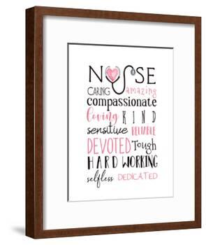 Nurse Art-Elizabeth Tyndall-Framed Art Print