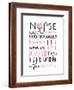 Nurse Art-Elizabeth Tyndall-Framed Art Print