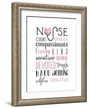 Nurse Art-Elizabeth Tyndall-Framed Art Print
