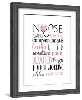 Nurse Art-Elizabeth Tyndall-Framed Art Print