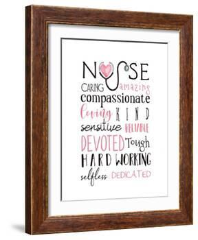 Nurse Art-Elizabeth Tyndall-Framed Art Print