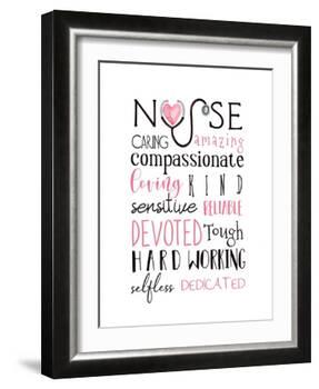 Nurse Art-Elizabeth Tyndall-Framed Art Print
