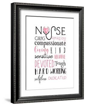 Nurse Art-Elizabeth Tyndall-Framed Art Print
