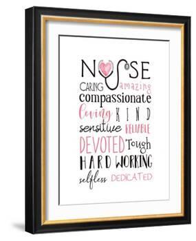 Nurse Art-Elizabeth Tyndall-Framed Art Print