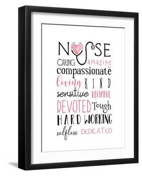 Nurse Art-Elizabeth Tyndall-Framed Art Print