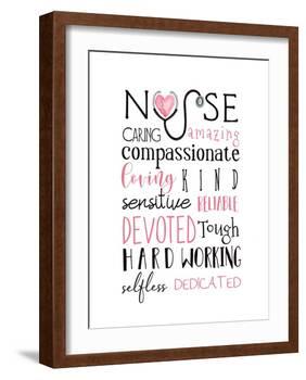 Nurse Art-Elizabeth Tyndall-Framed Art Print