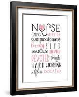 Nurse Art-Elizabeth Tyndall-Framed Art Print