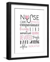 Nurse Art-Elizabeth Tyndall-Framed Art Print