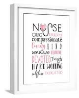 Nurse Art-Elizabeth Tyndall-Framed Art Print