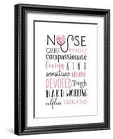 Nurse Art-Elizabeth Tyndall-Framed Art Print