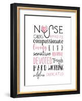 Nurse Art-Elizabeth Tyndall-Framed Art Print