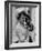 Nurse Holding African American Girl in Her Arms, Examining Her Finger-John Dominis-Framed Photographic Print