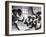 Nurse/Midwife Maude Callen Holds Baby and Teaches Class in Midwifery How to Look for Abnormalities-W^ Eugene Smith-Framed Photographic Print