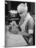 Nurse with Premature Baby-Hansel Mieth-Mounted Premium Photographic Print