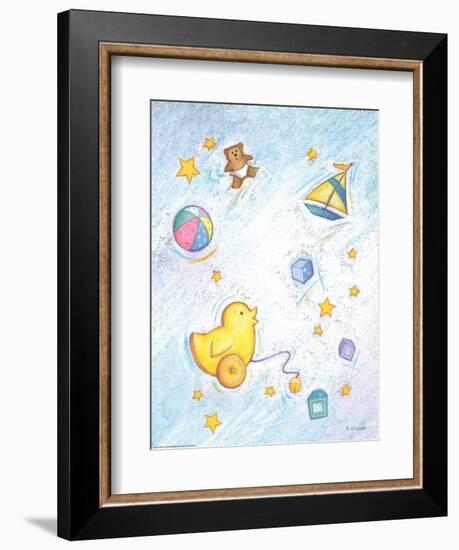 Nursery 2 Chick-Viv Eisner-Framed Art Print