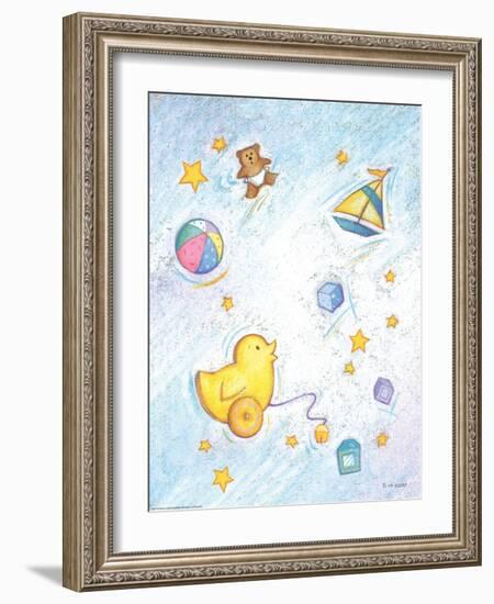 Nursery 2 Chick-Viv Eisner-Framed Art Print