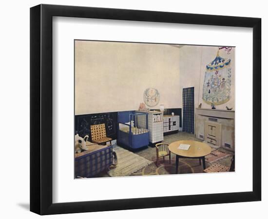 'Nursery designed by Esmé Gordon, A.R.I.B.A., A.R.I.A.S.', c1945-Unknown-Framed Photographic Print