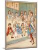 Nursery, Rhyme, the Queen of Hearts, Caldecott, 7 of 8-Randolph Caldecott-Mounted Art Print