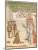 Nursery, Rhyme, the Queen of Hearts, Caldecott, 8 of 8-Randolph Caldecott-Mounted Art Print