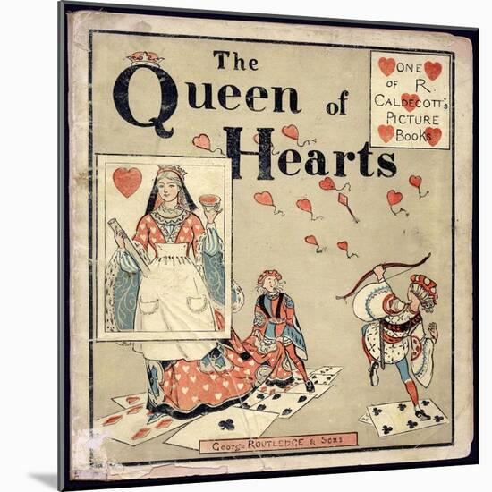 Nursery, Rhyme, the Queen of Hearts, Caldecott-Randolph Caldecott-Mounted Art Print