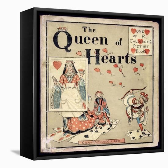 Nursery, Rhyme, the Queen of Hearts, Caldecott-Randolph Caldecott-Framed Stretched Canvas