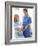 Nurses Checking Notes-Science Photo Library-Framed Photographic Print