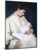 Nursing the Baby-Lilla Cabot Perry-Mounted Giclee Print