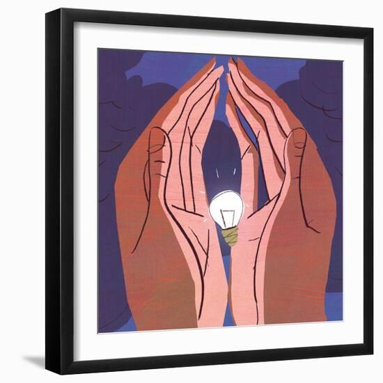 Nurturing Innovation-A Richard Allen-Framed Giclee Print