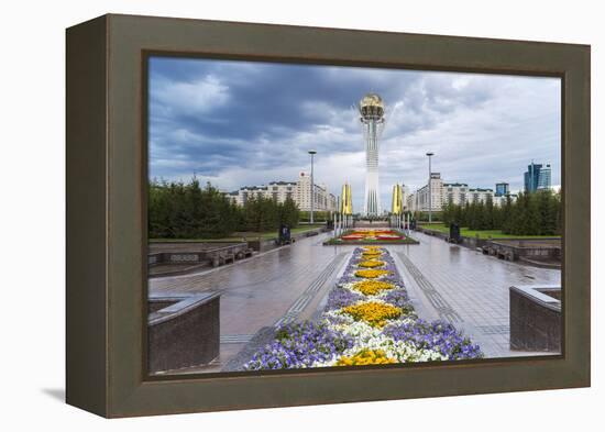 Nurzhol Bulvar, Astana, Kazakhstan-Gavin Hellier-Framed Premier Image Canvas