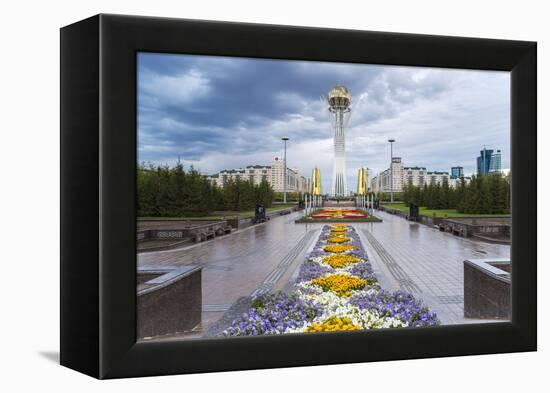 Nurzhol Bulvar, Astana, Kazakhstan-Gavin Hellier-Framed Premier Image Canvas