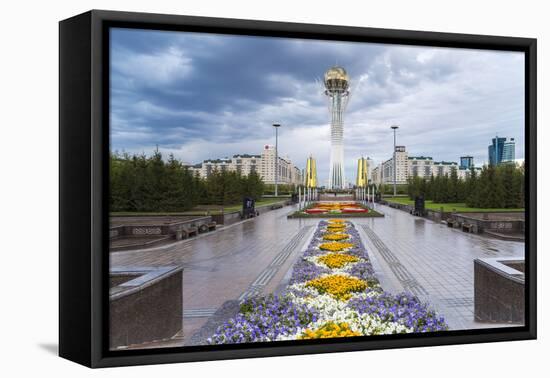 Nurzhol Bulvar, Astana, Kazakhstan-Gavin Hellier-Framed Premier Image Canvas