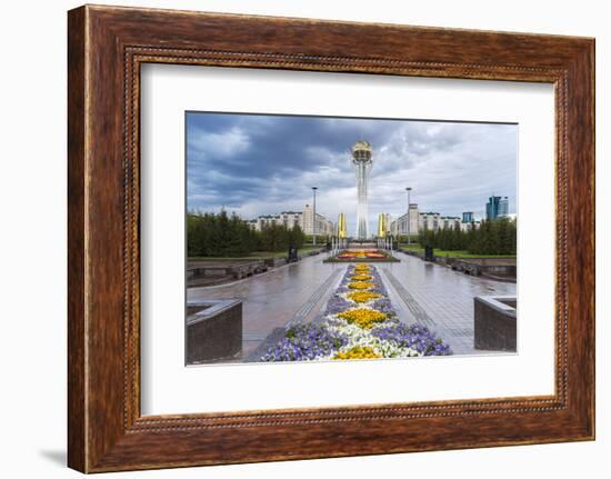 Nurzhol Bulvar, Astana, Kazakhstan-Gavin Hellier-Framed Photographic Print