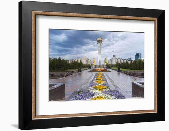 Nurzhol Bulvar, Astana, Kazakhstan-Gavin Hellier-Framed Photographic Print