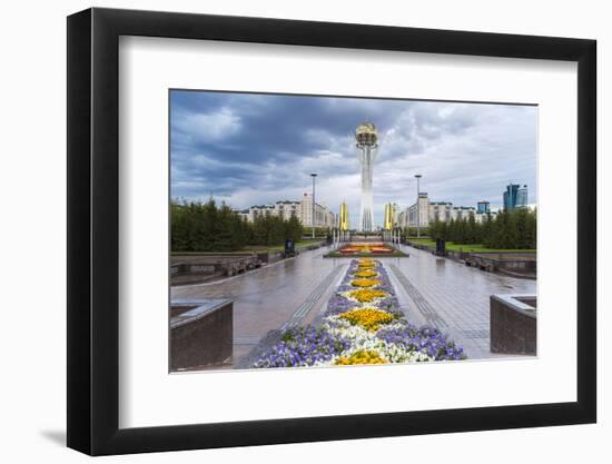 Nurzhol Bulvar, Astana, Kazakhstan-Gavin Hellier-Framed Photographic Print
