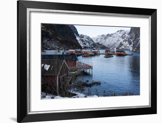 Nusfjord, Lofoten Islands, Arctic, Norway, Scandinavia-Sergio Pitamitz-Framed Photographic Print