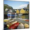 Nusfjord, Lofotens, Norway, Scandinavia, Europe-David Lomax-Mounted Photographic Print