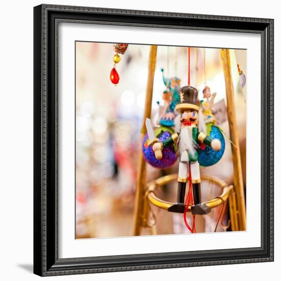 Nutcracker, Christmas Decoration, Reykjavik, Iceland-null-Framed Photographic Print