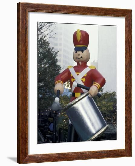 Nutcracker during Holiday Parade, Seattle, Washington, USA-Merrill Images-Framed Photographic Print