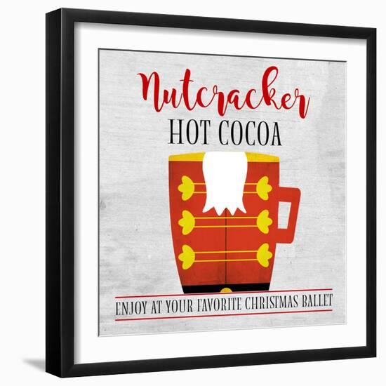 Nutcracker Hot Cocoa-Anna Quach-Framed Art Print