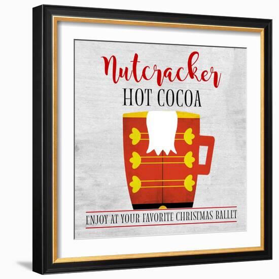 Nutcracker Hot Cocoa-Anna Quach-Framed Art Print