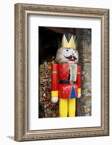 Nutcracker, Kathe Wohlfahrt, Rudesheim, Hessen, Germany-Jim Engelbrecht-Framed Photographic Print