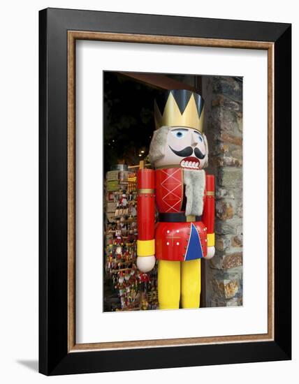 Nutcracker, Kathe Wohlfahrt, Rudesheim, Hessen, Germany-Jim Engelbrecht-Framed Photographic Print