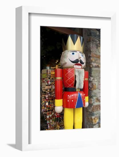 Nutcracker, Kathe Wohlfahrt, Rudesheim, Hessen, Germany-Jim Engelbrecht-Framed Photographic Print