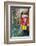 Nutcracker outside Kathe Wohlfahrt store, Rothenburg, Germany-Jim Engelbrecht-Framed Photographic Print