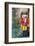 Nutcracker outside Kathe Wohlfahrt store, Rothenburg, Germany-Jim Engelbrecht-Framed Photographic Print